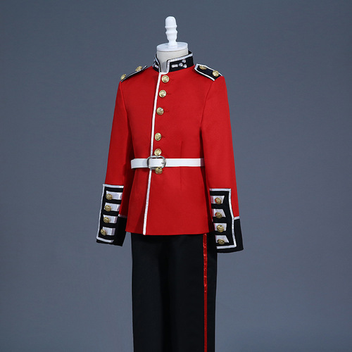 Children's European Guard Stage Performance Uniform Guard Soldiers Children's Day Performance British Guard Honor Guard Uniform Prince William