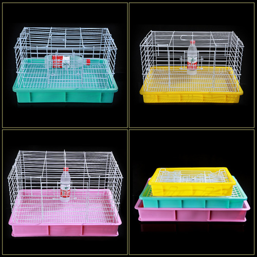 Manufacturer wholesale rabbit cage large foldable rabbit cage chinchilla cage flower branch rat cage squirrel cage rabbit cage daily necessities