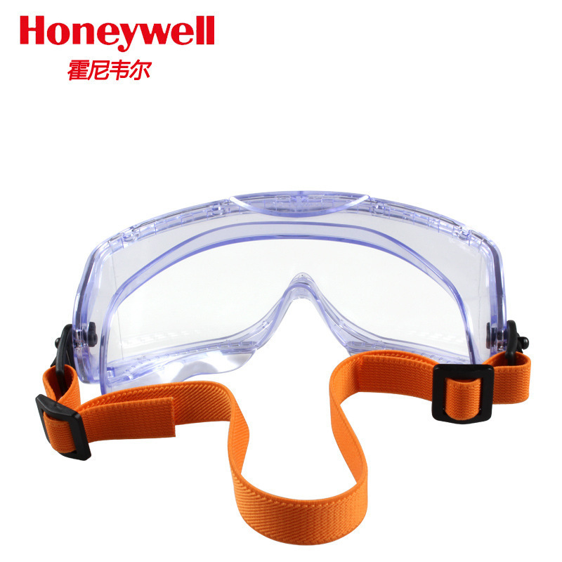 Lunettes de protection en Polycarbonate - Anti-chimique anti-éclaboussure anti-poussière anti-choc anti-buée  - Ref 3405387 Image 2