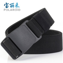 ENNIU 加厚安检裤带 加厚帆布皮带 松紧弹力休闲男士腰带厂家批发