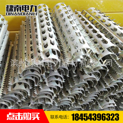 小区燃气管道防盗防爬刺 阳台围墙不锈钢防爬刺 落水管防盗刺钉|ru