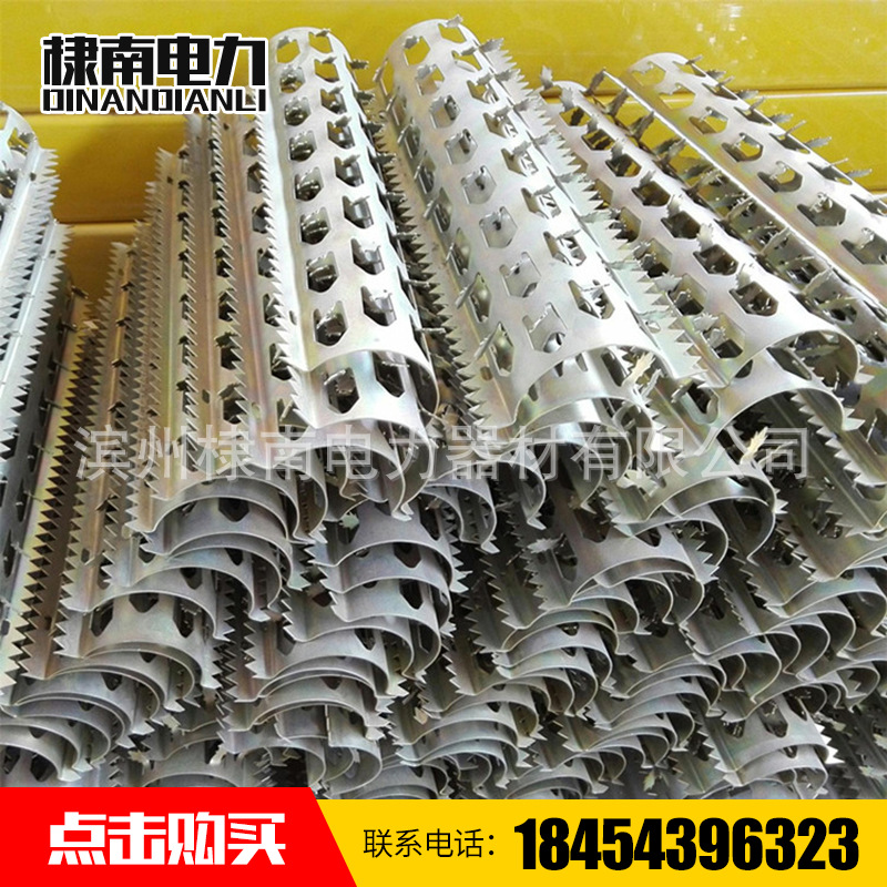 小区燃气管道防盗防爬刺 阳台围墙不锈钢防爬刺 落水管防盗刺钉|ru