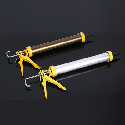 厂家批发亚顿手动金属结构打胶枪加厚铝合金压胶枪结构软胶枪|ms