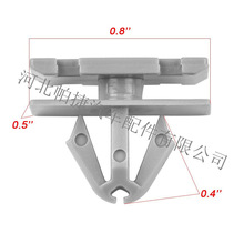 供应汽车轮眉侧护板卡扣支撑杆卡扣装饰条卡子 塑料门板卡口