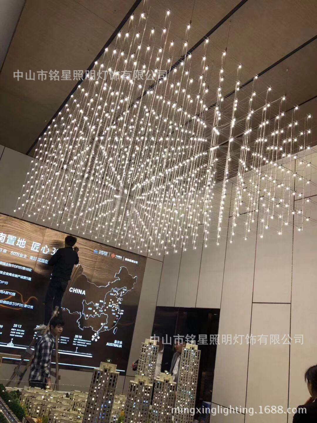 光立方吊灯厂家铭星灯饰 (4)