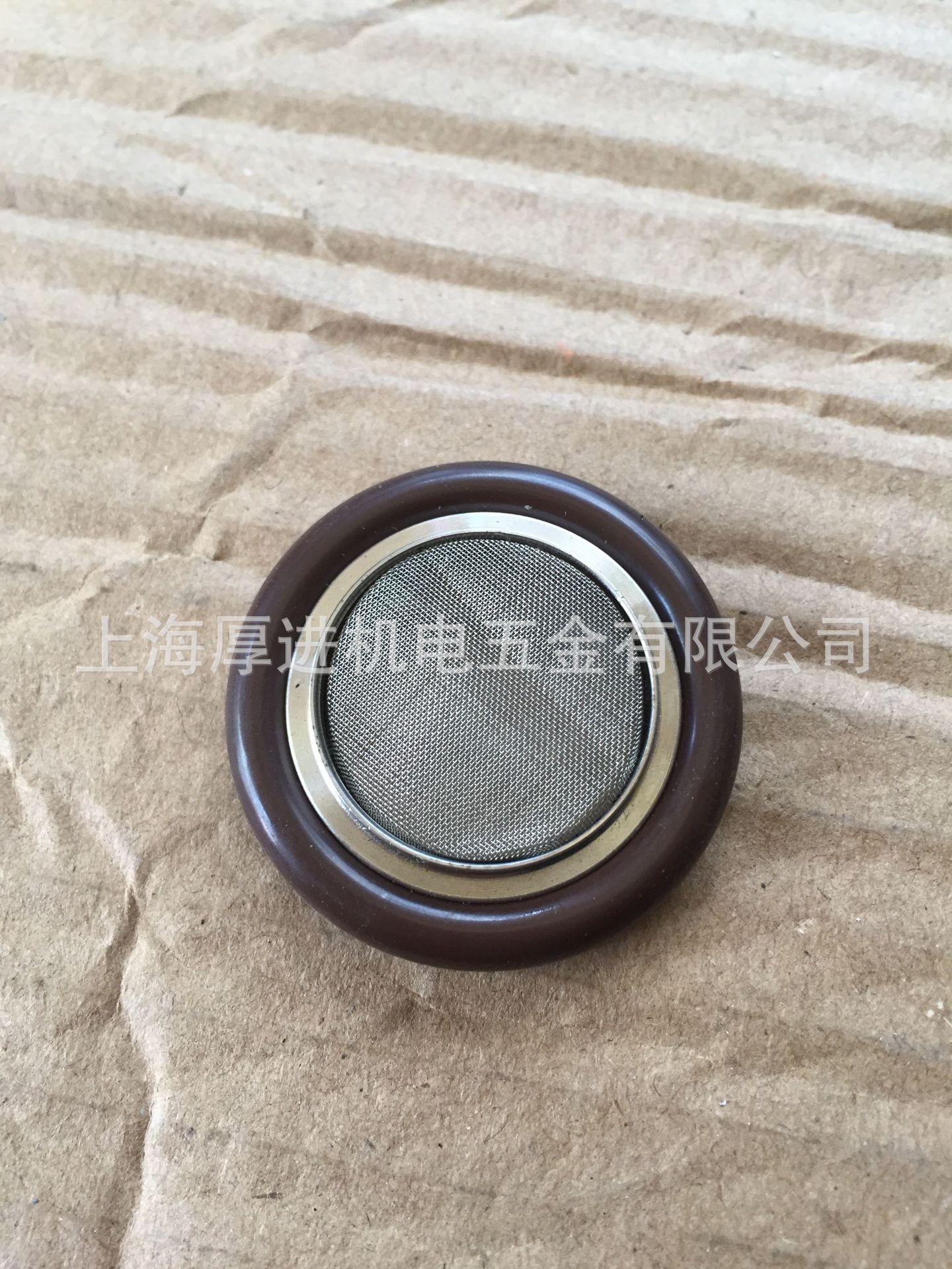 上海江苏苏州批发304不锈钢真空快装卡箍带网支架氟胶O型圈 KF16