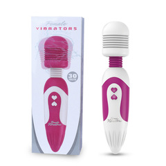 Yuebao AV Vibrator &mdash; Battery-Powered, with Round or Tip-Shape Options, Frequency-Controlled, Quiet, and Waterproof Adult Sex Toy&mdash;Drop Shipping Available
