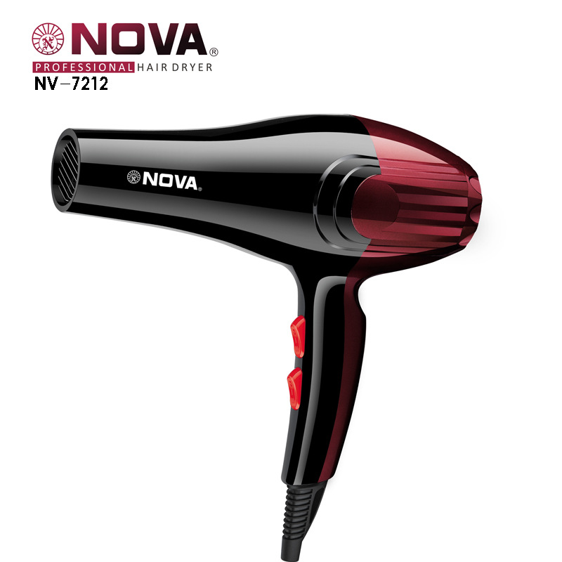 NOVA NV-7212厂家直销大功率欧规电吹风1.2米电线发廊专用吹风机