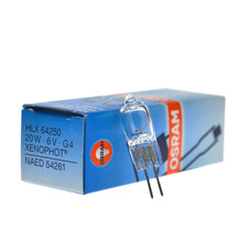 OSRAM歐司朗鹵素米泡 64250 6V 20W G4電影投影設備燈泡 質量保障
