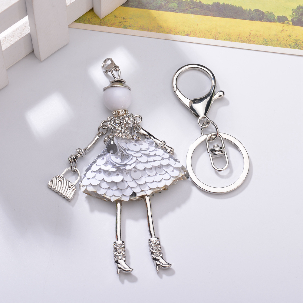Alloy Koreakey chain(Photo Color) NHBQ1480-Photo-Color