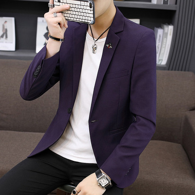 厂家直卖新款男士休闲西服韩版修身男西装外套2023休闲西装男代发