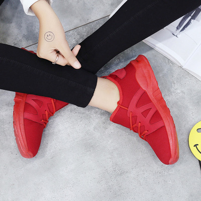 秋冬新款棉鞋 男女运动休闲棉鞋加绒加厚女棉鞋情侣款运动小红鞋|ms