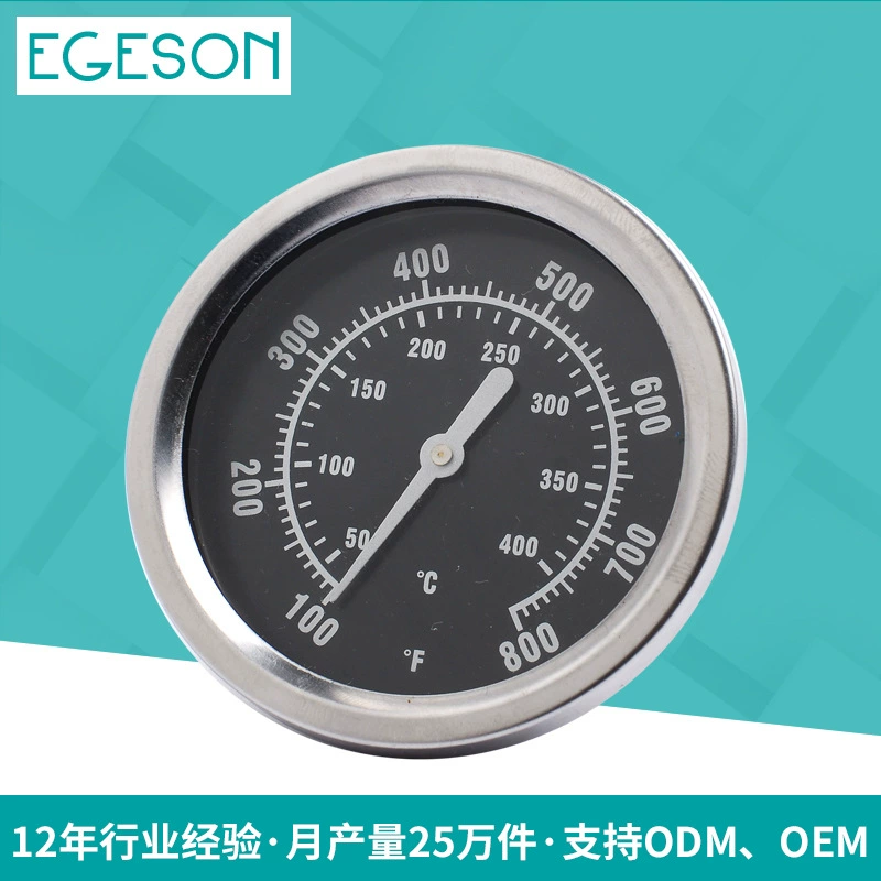 Фабрика оптом круглый термометр оптом кухонная печь термометр из нержавеющей стали печь указатель термометр