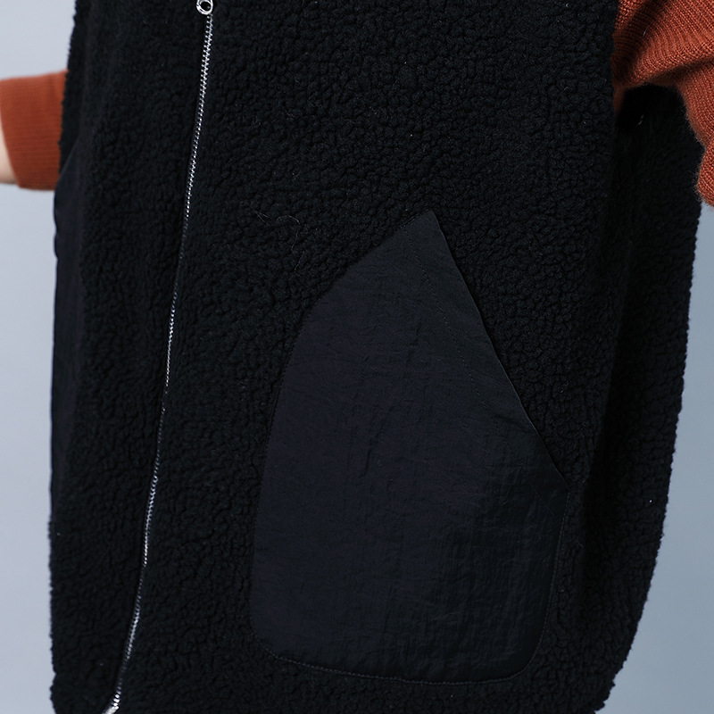 Gilet femme en Agneau cachemire - Ref 3316250 Image 4