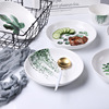 Ceramic Scandinavian creative plant lamp home use, fruit brand tableware, set