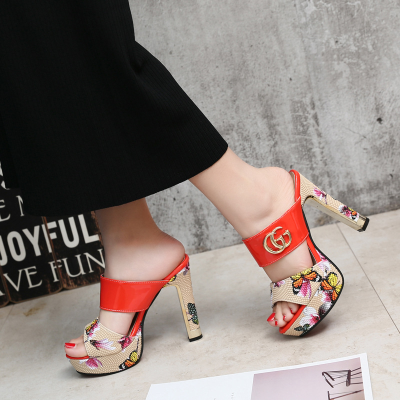 Chaussures été pour femme en Caoutchouc - Ref 3345406 Image 1