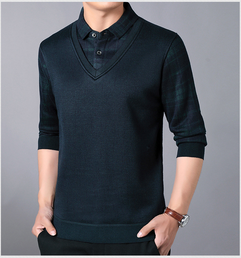 Pull homme PAN LéOPARD en Mélange de fibres chimiques - Ref 3417690 Image 17