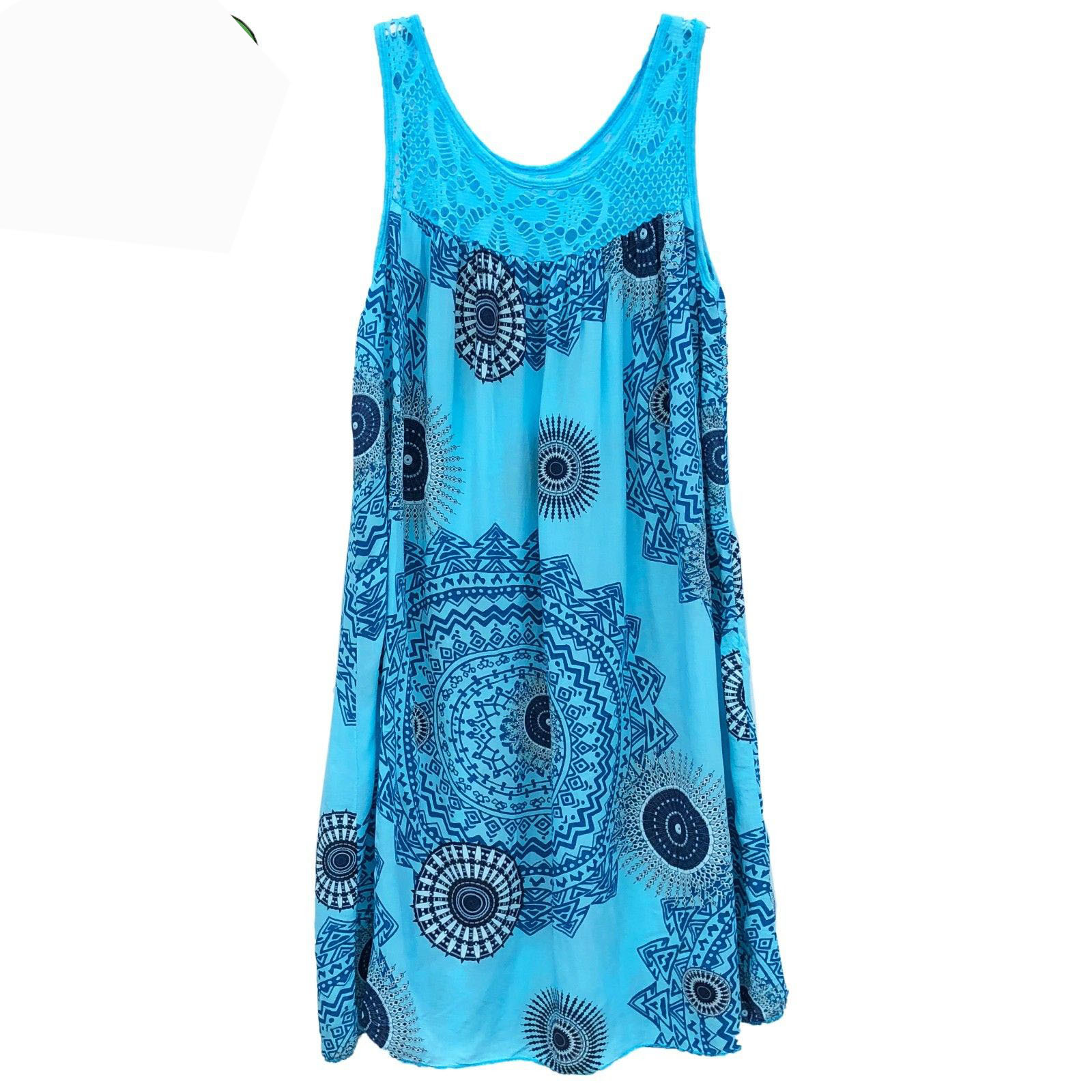 Women's Regular Dress Vacation Round Neck Sleeveless Printing Knee-Length Daily display picture 5
