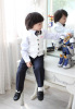 Children's set for boys, dress, suit, short summer clothing, vest, children's clothing