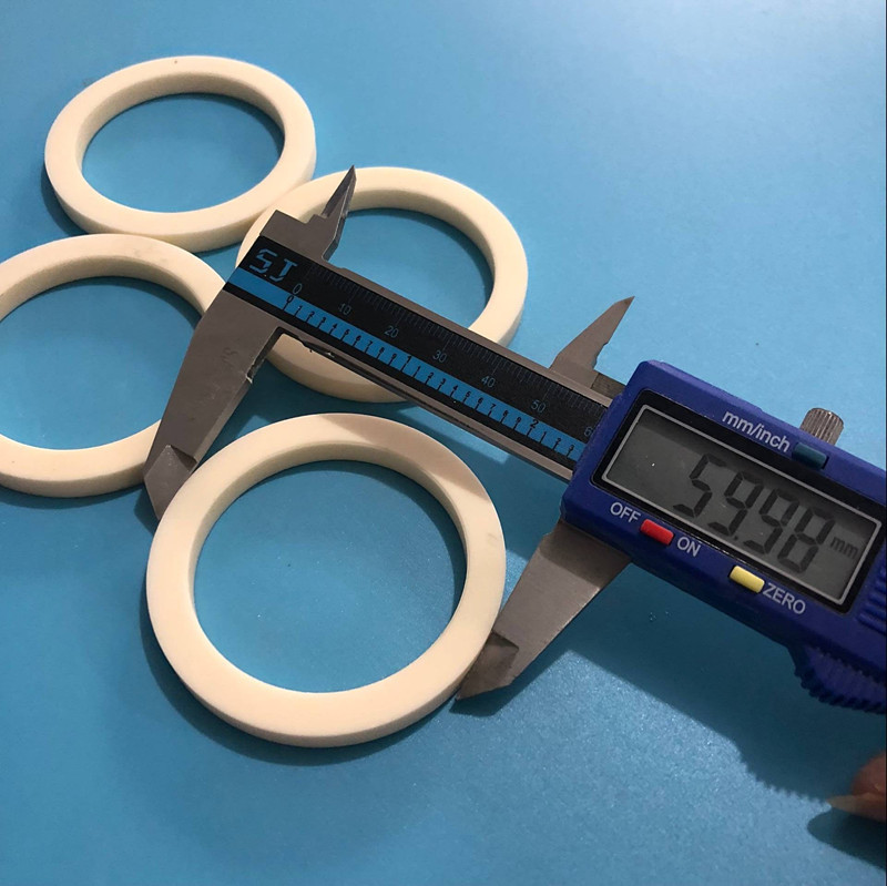 陶瓷密封环 单面镜面圈 氧化铝99瓷 陶瓷环 60外径现货