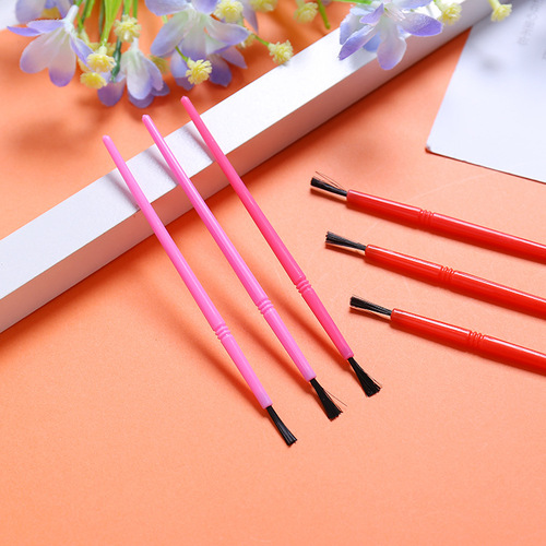 12.5cm Graffiti Brush Plastic Rod Nylon Brush DIY Color Painting Brush Gap Brush Watercolor Painting Brush
