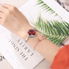 Fashionable bracelet, waterproof watch, four-leaf clover, simple and elegant design