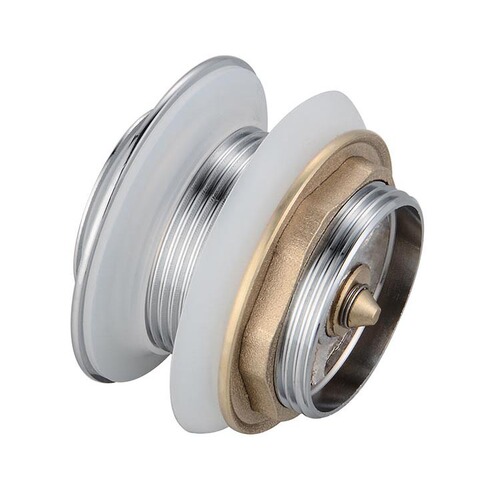 Porcelain bathtub drainer copper pop-up bathtub drainer tub wooden bucket drain pipe shower room accessories