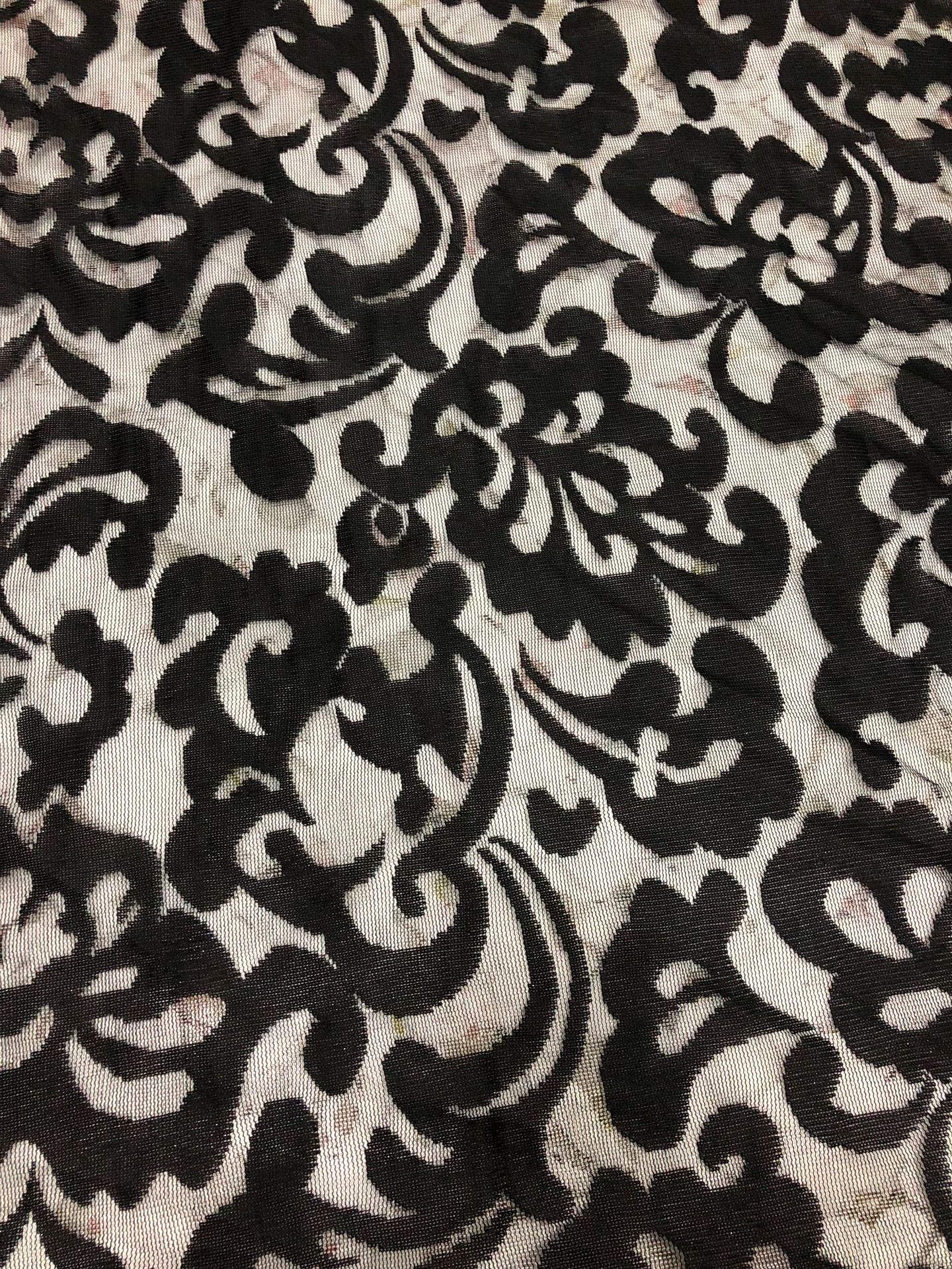 厂家直销外套长裙蕾丝婚纱连衣裙 亮丝蕾丝面料 涤纶无弹蕾丝面料