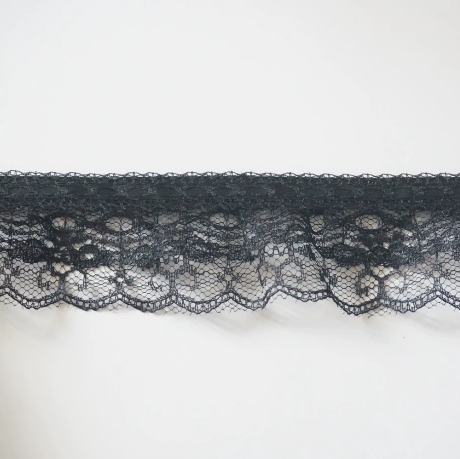 Эластичные кружевные аксессуары Ткань DIY Одежда Юбка Плиссированные края Многослойные украшения Четыре сезона Кружева