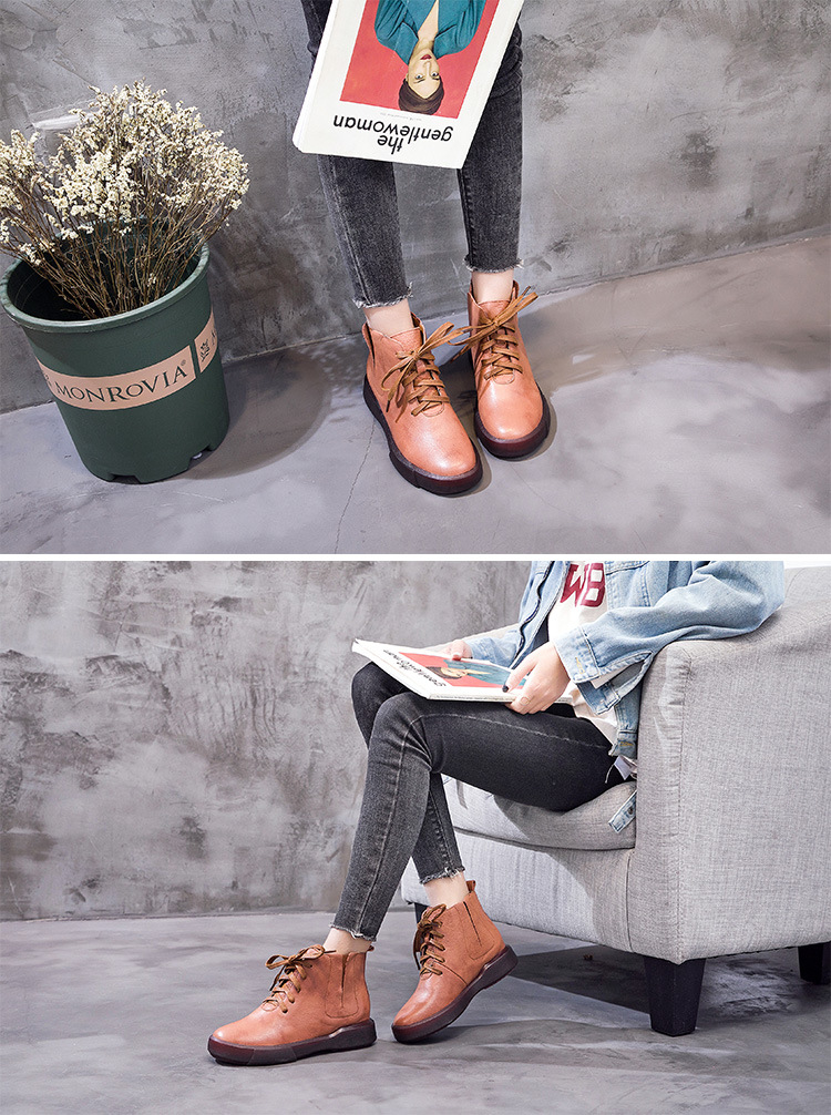 Bottes femme en En cuir - Ref 3355440 Image 25