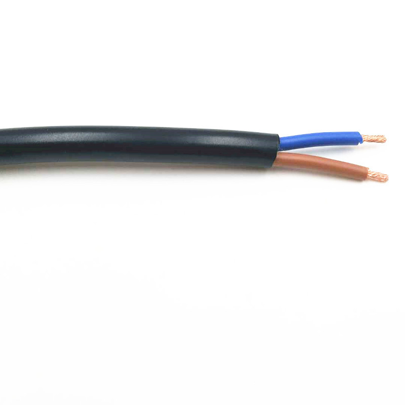 欧洲家用电器电源线VDE认证H05VV-F 2*1.0环保PVC延长线厂家直销