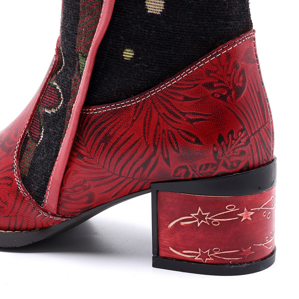 Bottes femme en En cuir - Ref 3355154 Image 18