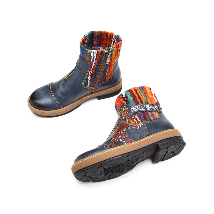 Bottes femme en En cuir - Ref 3355358 Image 11