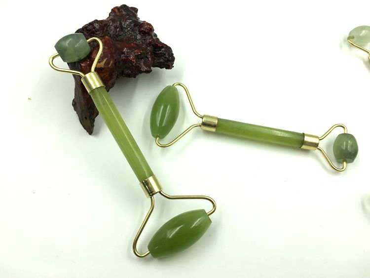 Fábrica natural Xiuyu belleza contenedor Jade belleza contenedor facial masajeador Jade empuje