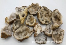 空心水晶切块外贸流行饰品配件水晶晶牙块料碎料不定型工艺品饰品