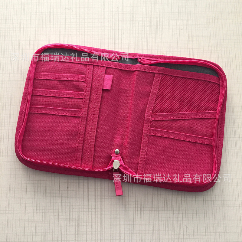 深圳专业定制创多功能证件袋 出国旅行护照包 牛津布银行卡包定做