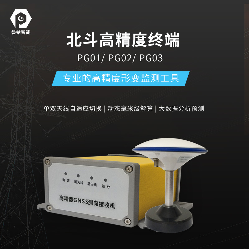 北鬥RNSS高精度監測專用終端千尋鐵塔橋梁建築物毫米級監控設備GN