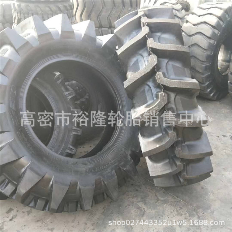 桦林16.9-30 水田稻田高花 拖拉机 灌溉用轮胎 可配钢圈