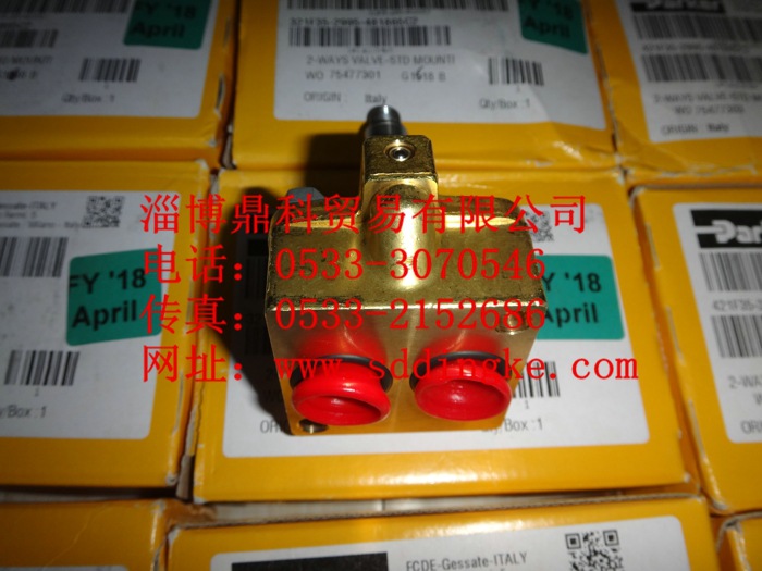 PARKER派克进口全新气控阀电磁阀E131K04-483371C2特价销售