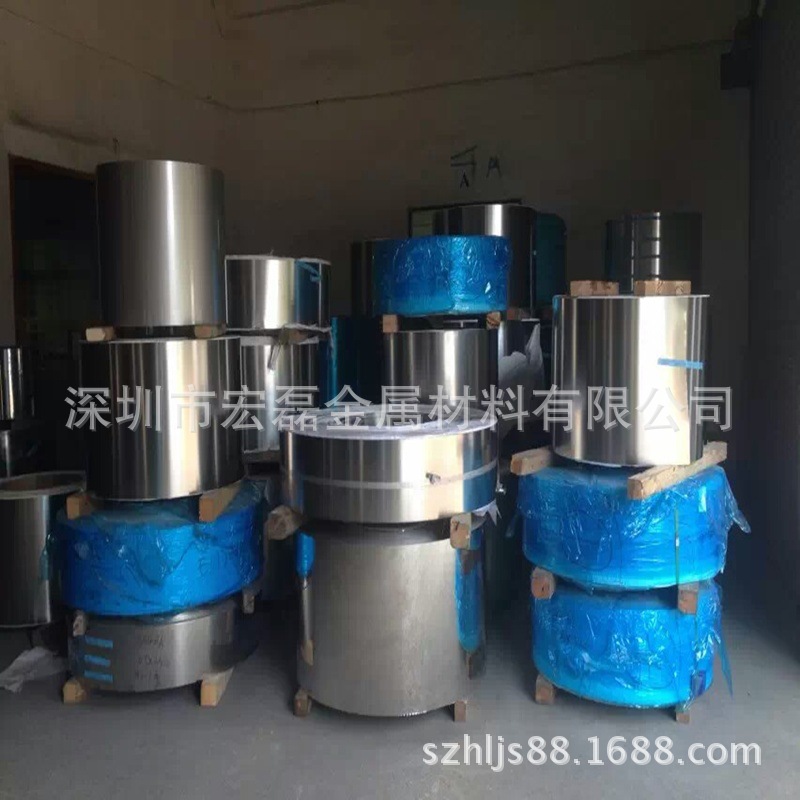 供应高硬度301弹簧不锈钢带 超薄高弹性321不锈钢带 规格齐全