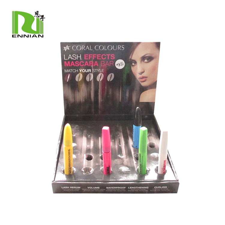 精油展架 药物PDQ展示盒 护肤品 创可贴产品纸座盒瓦楞纸可折叠