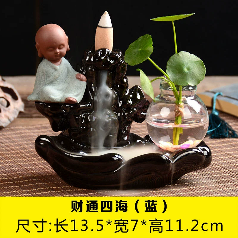 Creative Incense burner sandalwood, aroma lamp for office, scarlet wood