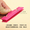 Supermarket clothing store color plastic advertising clip multi -functional price clip double -head clip 10,000 -way folder POP clip