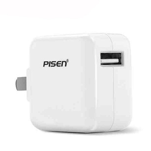 Pinsheng car charger one for two 15.5W mobile phone dual USB Car Charger car cigarette lighter plug fast charging