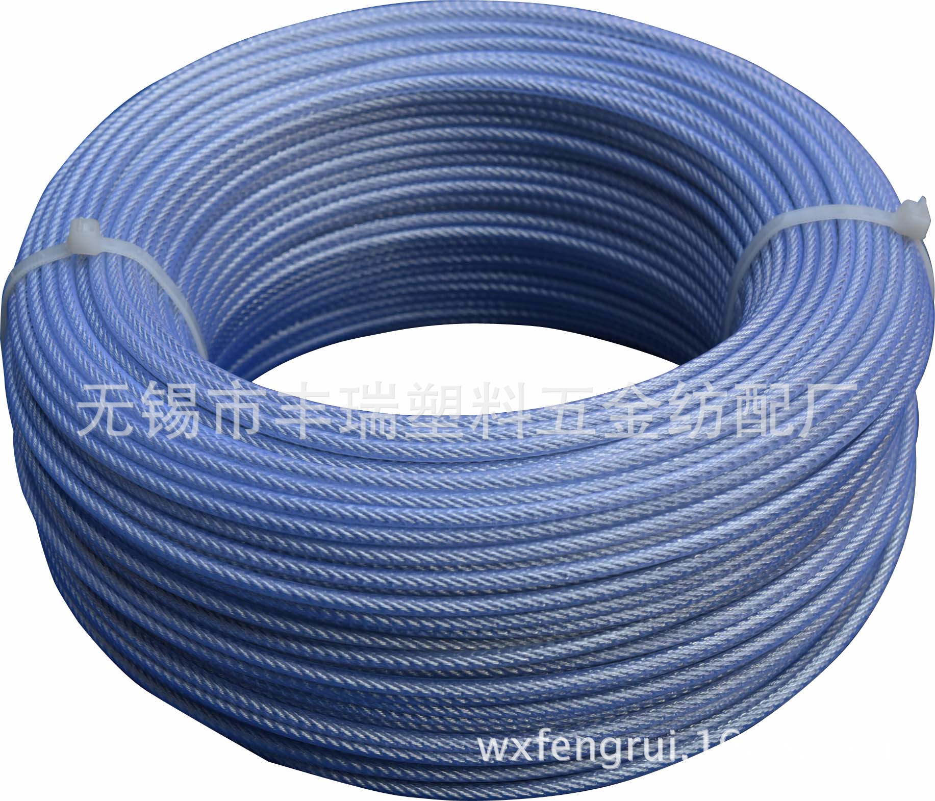 （厂家）批发大棚用 高耐磨 抗老化 涂塑包胶尼龙钢丝绳