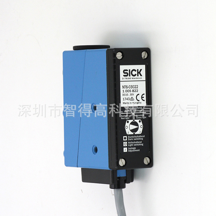 现货NT6-03022色标传感器感应距离9mm德国原装全新传感器1005822