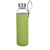 Fashionable sports bottle for water with glass, tea, hot and cold cup
