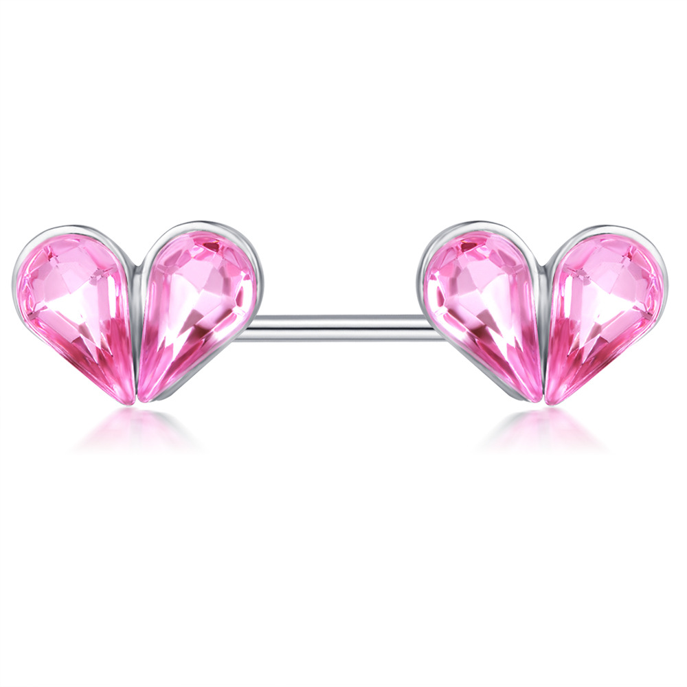 16G labret stud size and finish detail