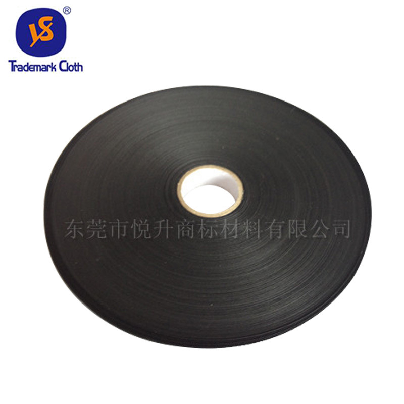 广东商标印刷材料批发 环保东莞商标厚布标 自粘电线胶商标布