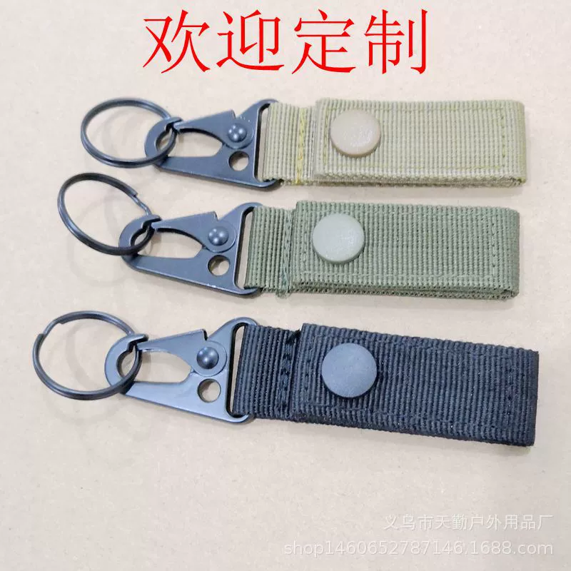 Открытый Многофункциональный тактический карабин нейлоновый холст брелок автомобильные украшения Пряжка Орел рот крючок подвесная пряжка завод
